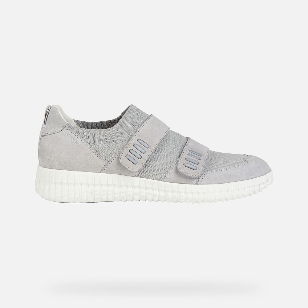 Geox Sneakers Grey Noovae - Geox Womens Shoes - ZHITKB945